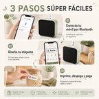 Impresora de Etiquetas Bluetooth Labelly – Sin Tinta